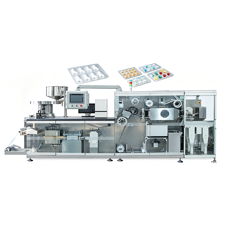 High Speed ​​Roll-Plate Kapsel Pille Blister maskine